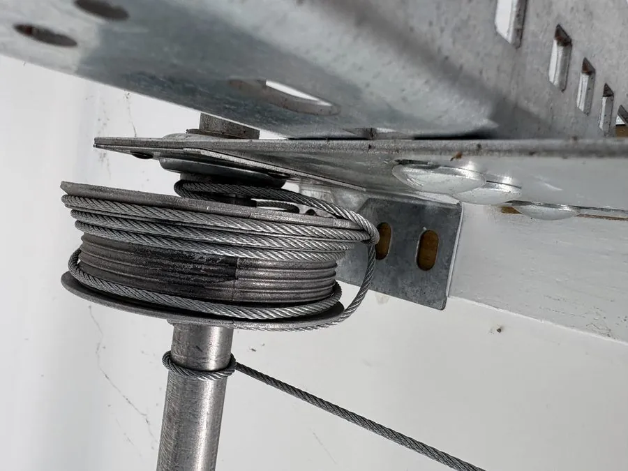 Garage door cable drum and wire rope repair, Let's Roll Garage Doors Austin TX