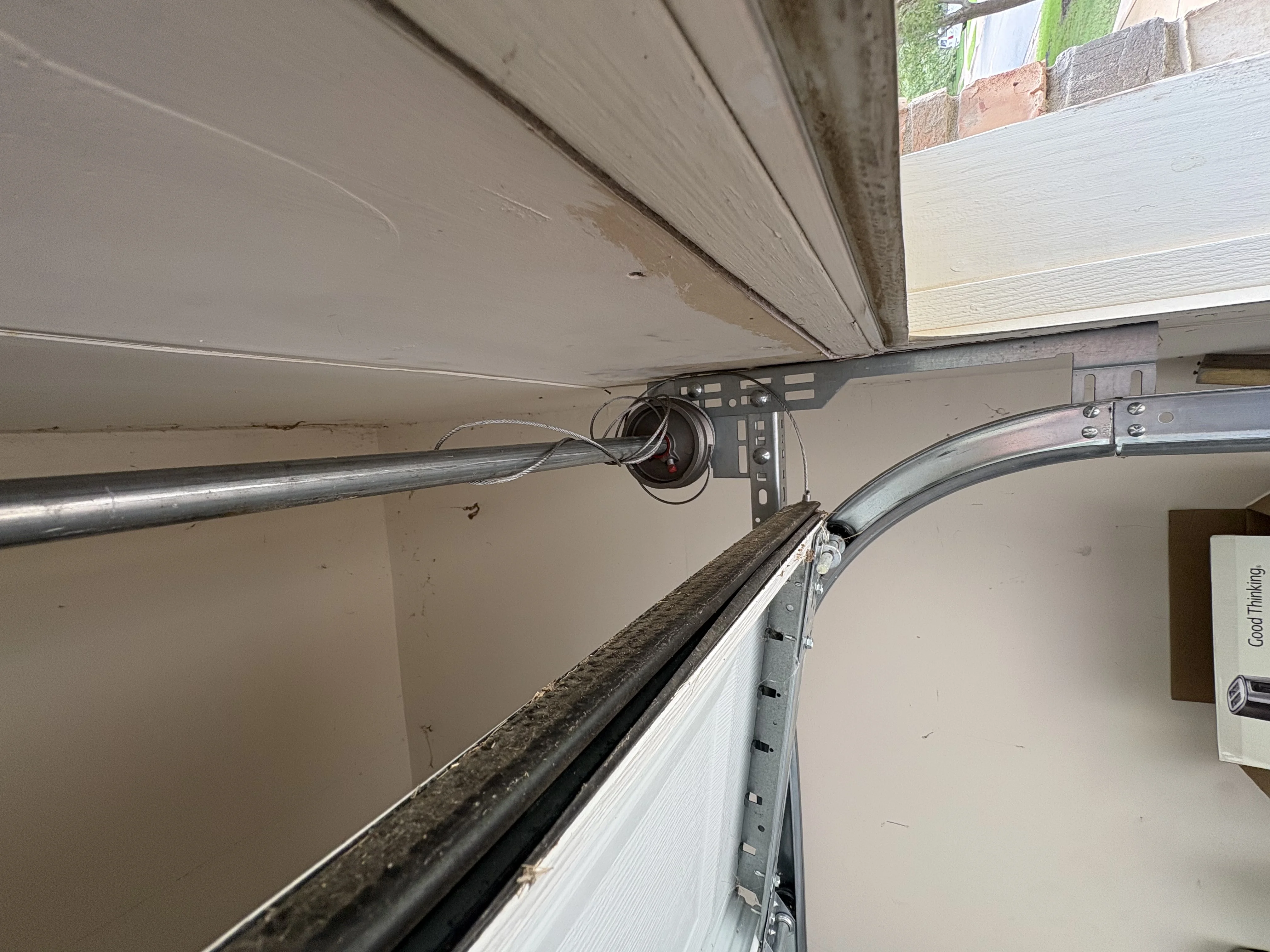 Garage door cable drum and wire rope repair, Let's Roll Garage Doors Austin TX